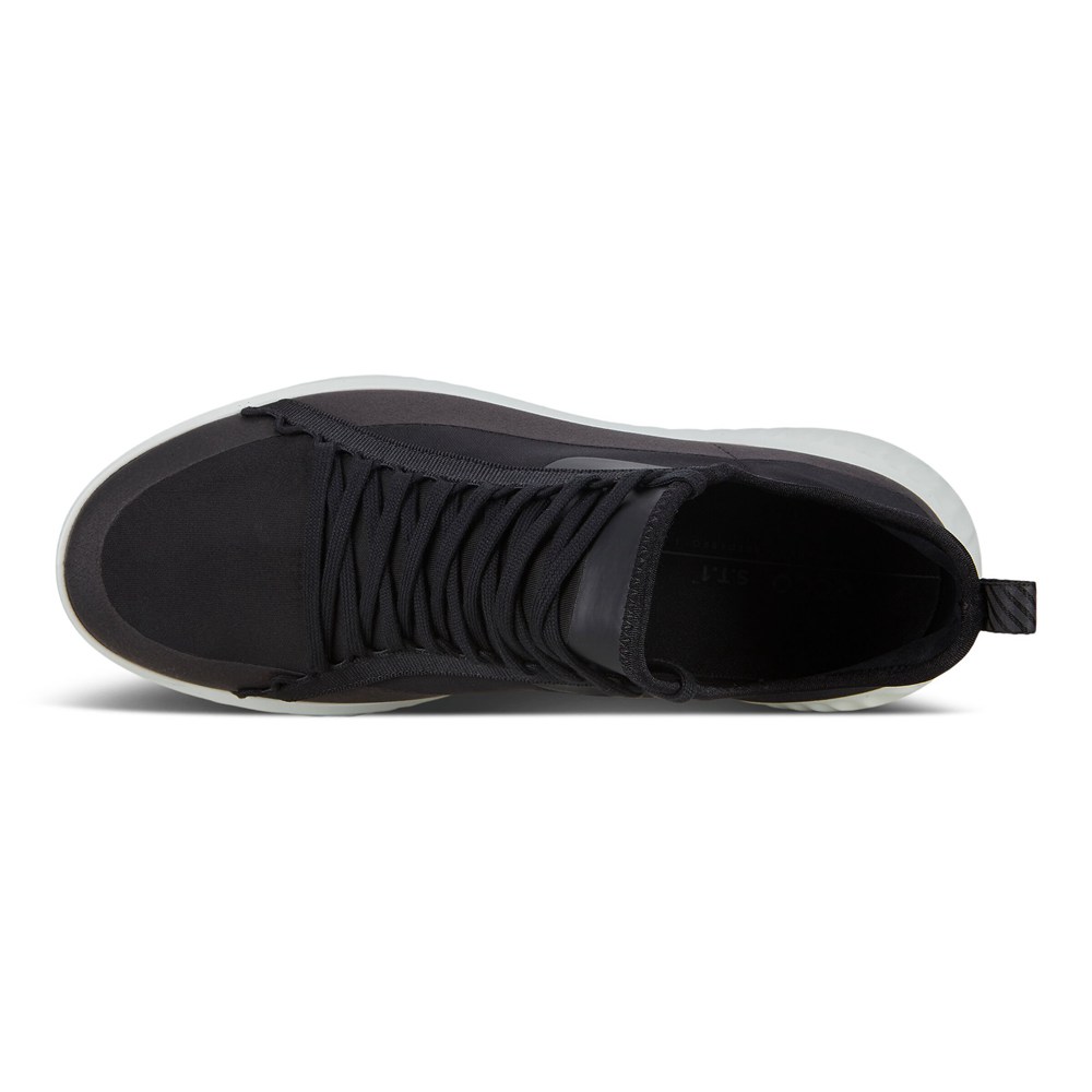 Mens Slip On - ECCO St.1 Lite Sneakerss - Black - 5942TFVJR
